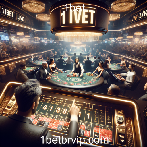Experiência Imersiva: A Categoria 'Ao Vivo' da 1bet
